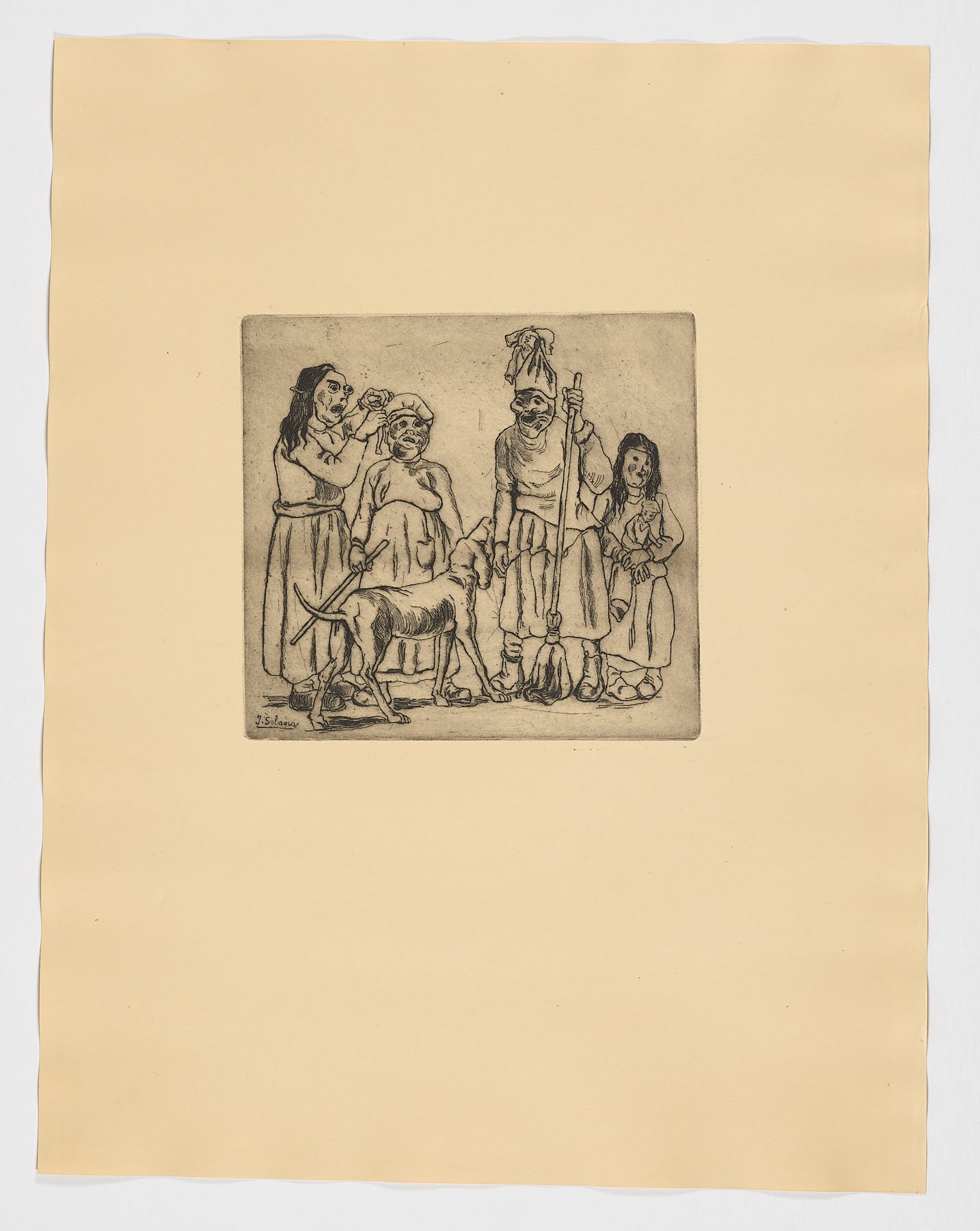Aguafuertes. 1963 - Imagen 22