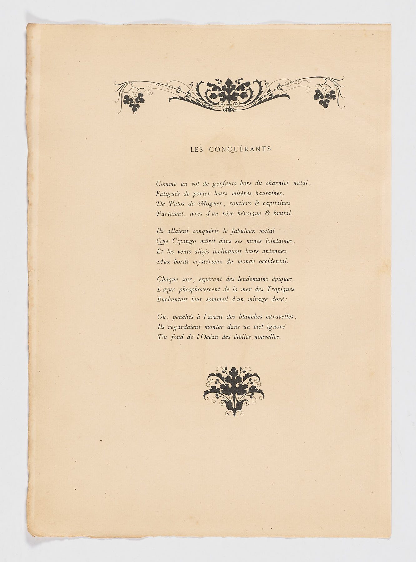 Les conquérants, Claudius Popelin
