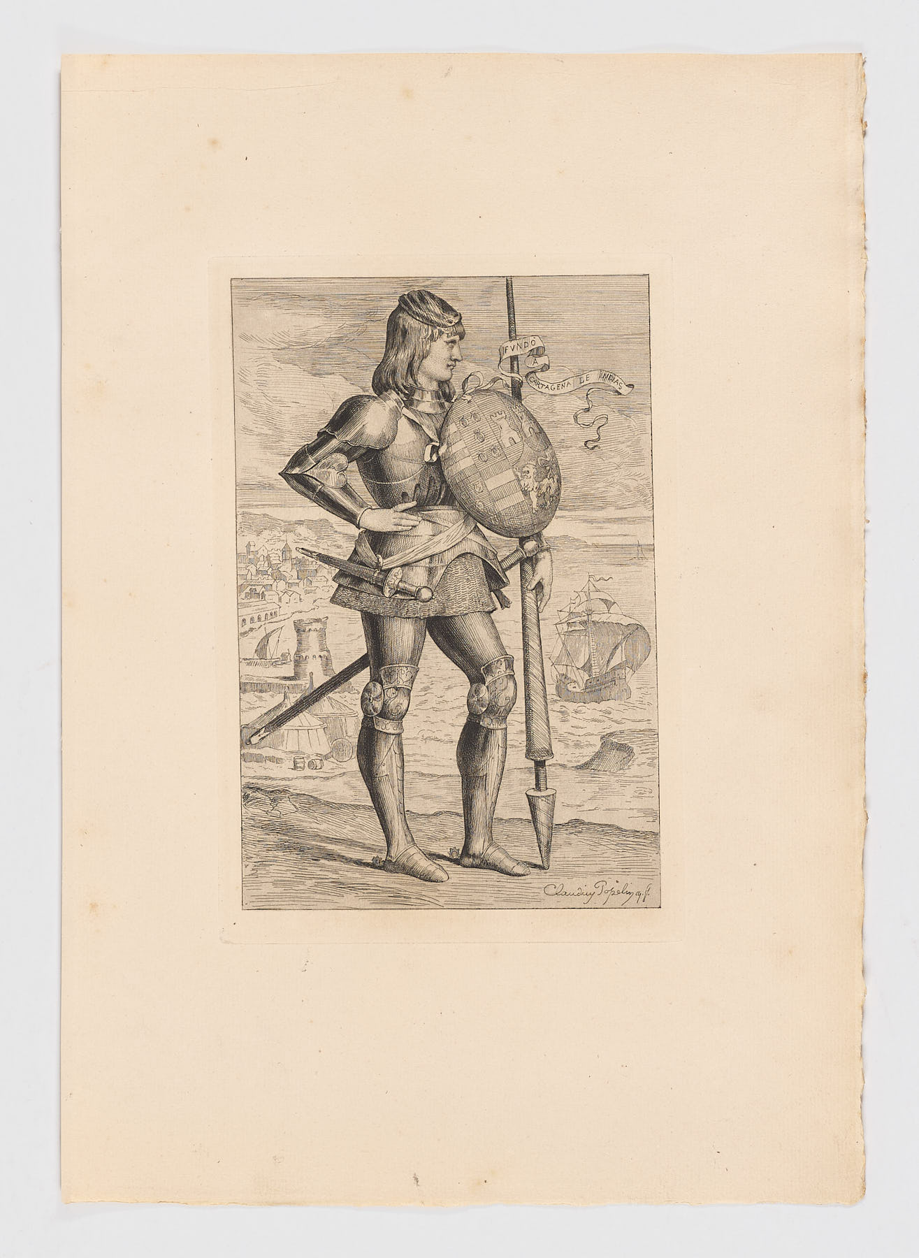 Les conquérants, Claudius Popelin