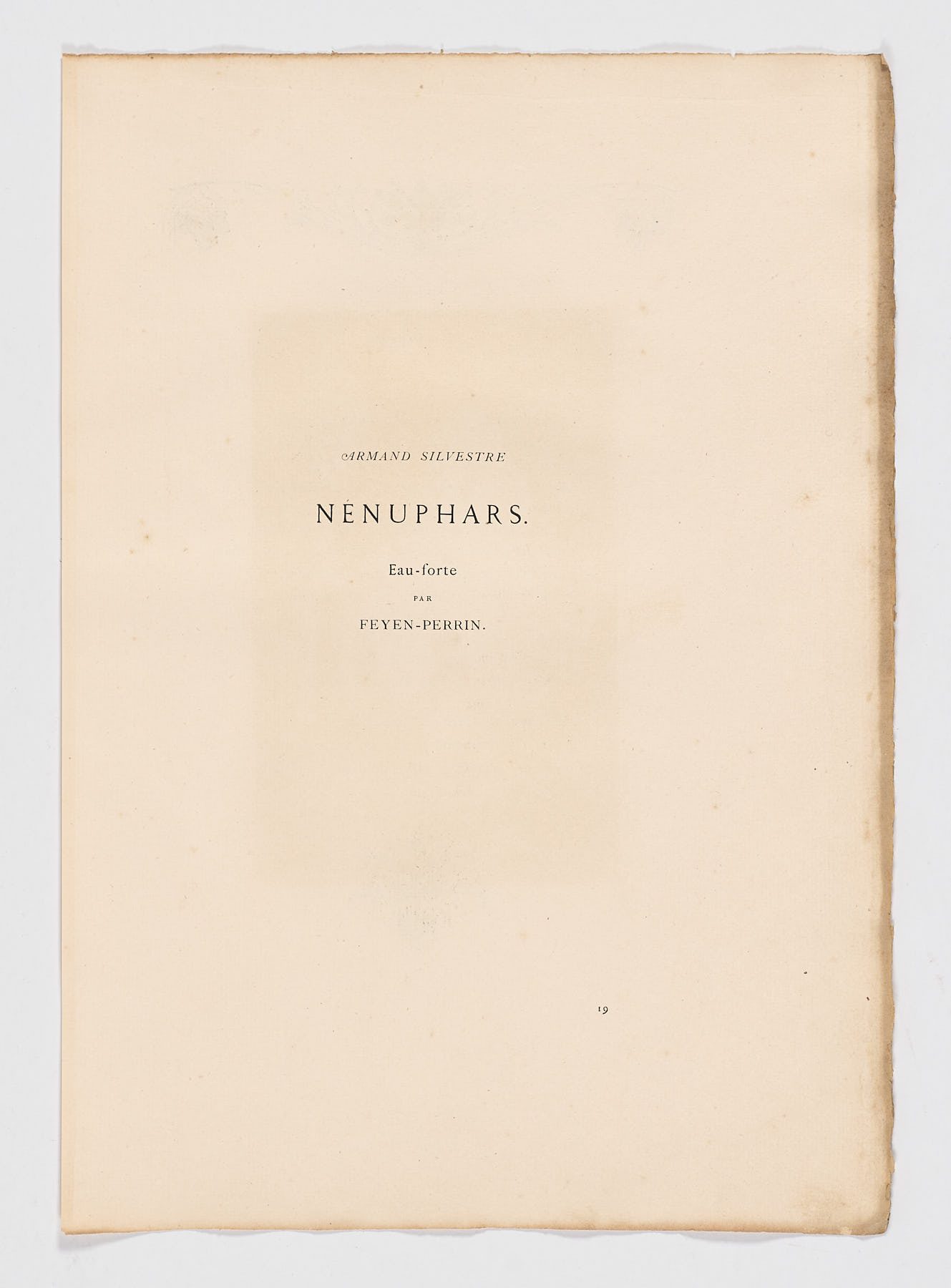 Nénuphars, Feyen-Perrin