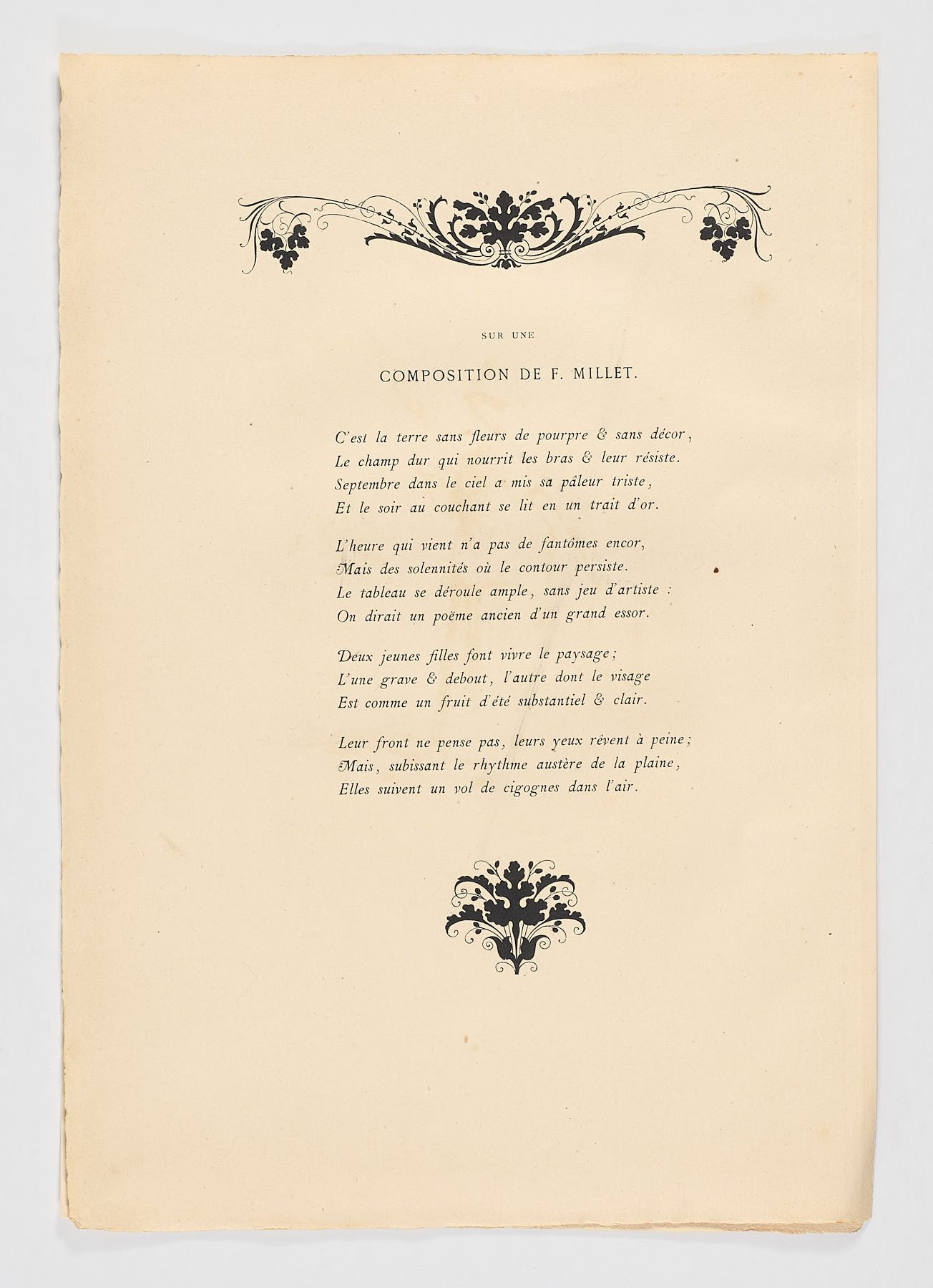 Composition de F.Millet, Jean Francois Millet