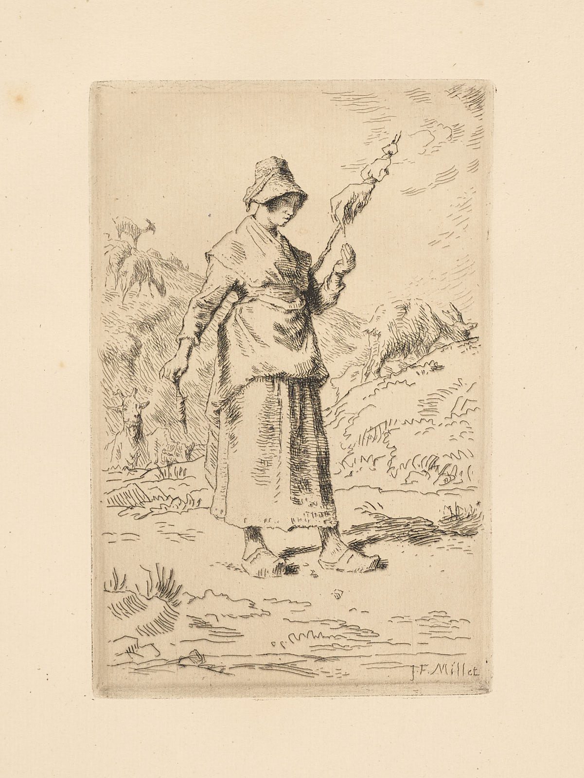 Composition de F.Millet, Jean Francois Millet