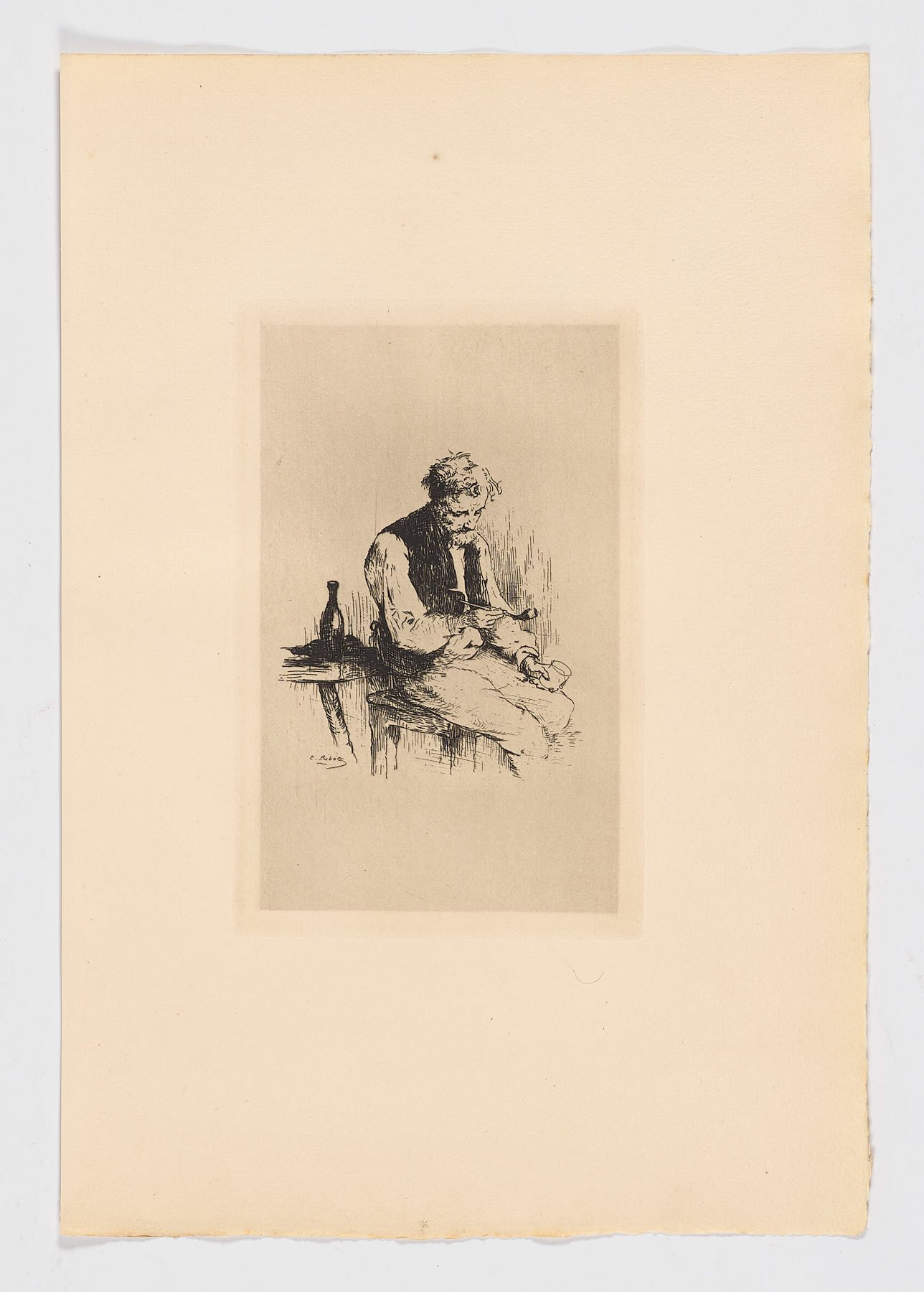 Une grande douleur, Ribot