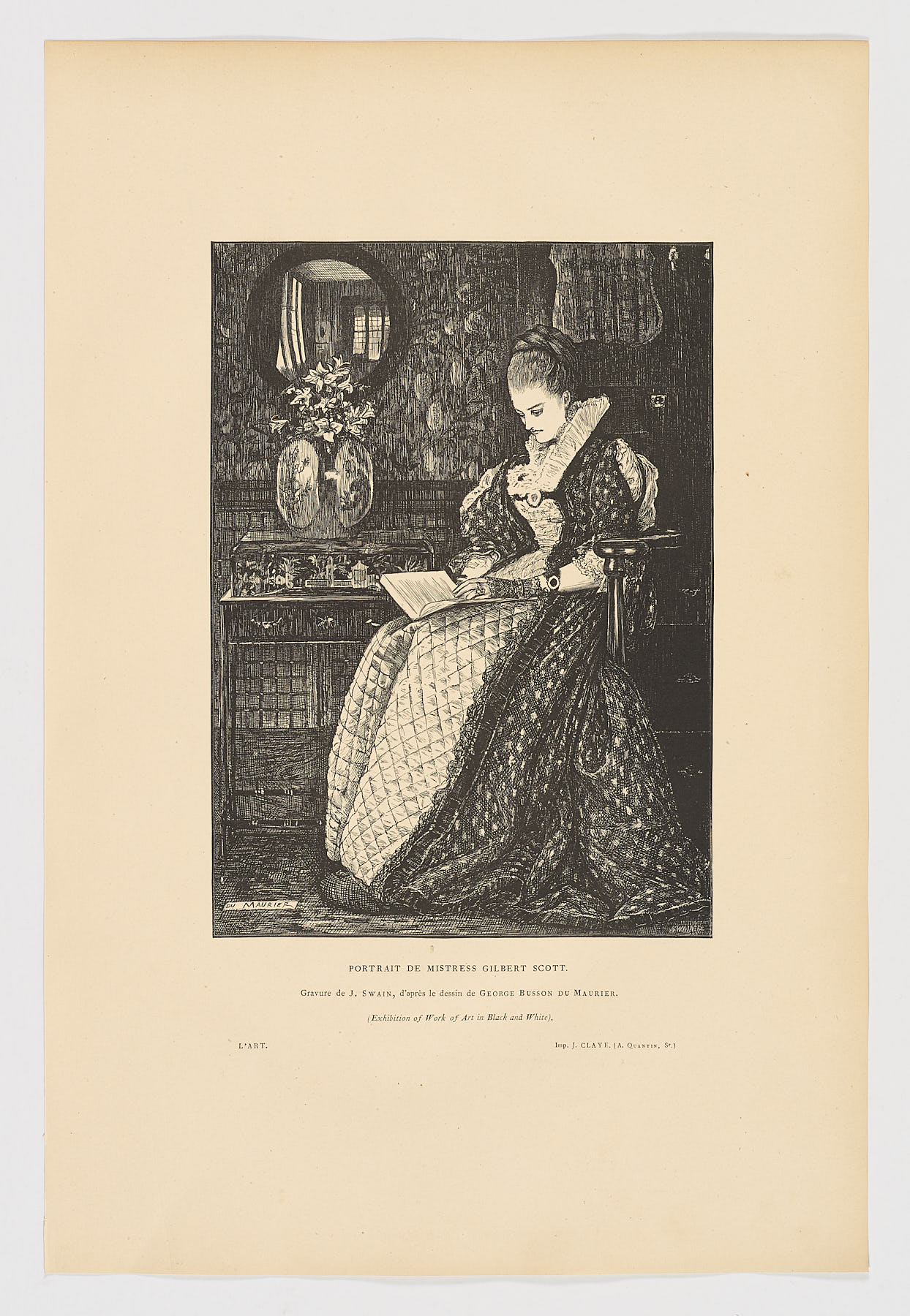 Portrait de Mistress Gilbert Scott