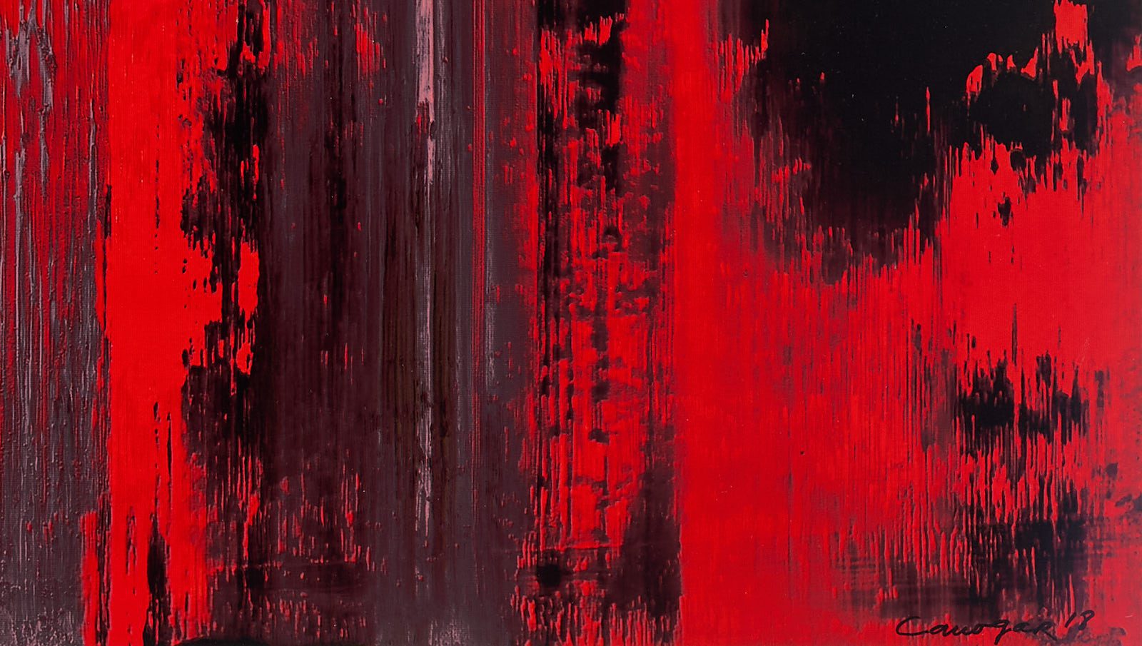 Muro Nº 2 (monotipo 2), Rafael Canogar