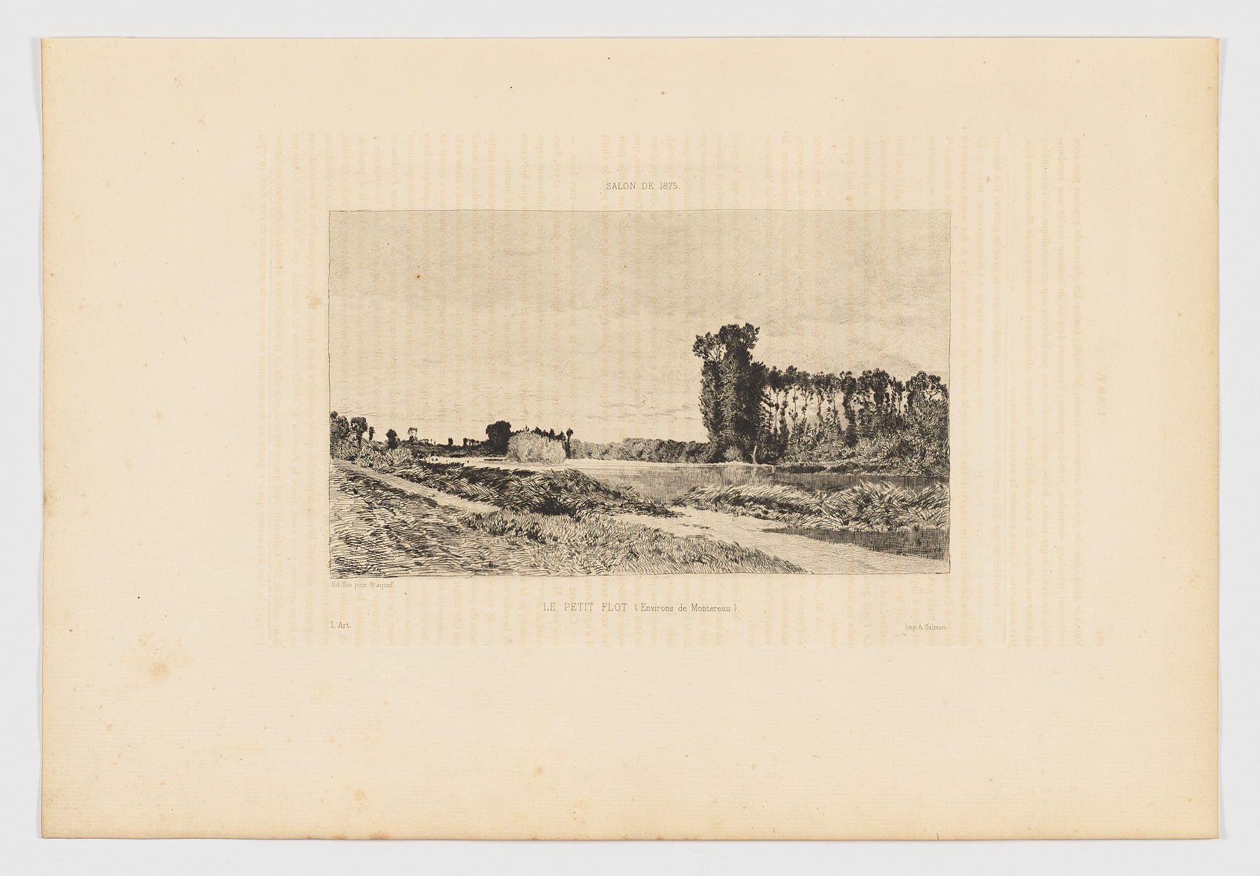 Le Petit Flot (Environs de Montereau)