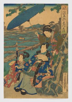 Fūryū Gogyō Gokō Dosei, Utagawa Kunisada (Toyokuni III)