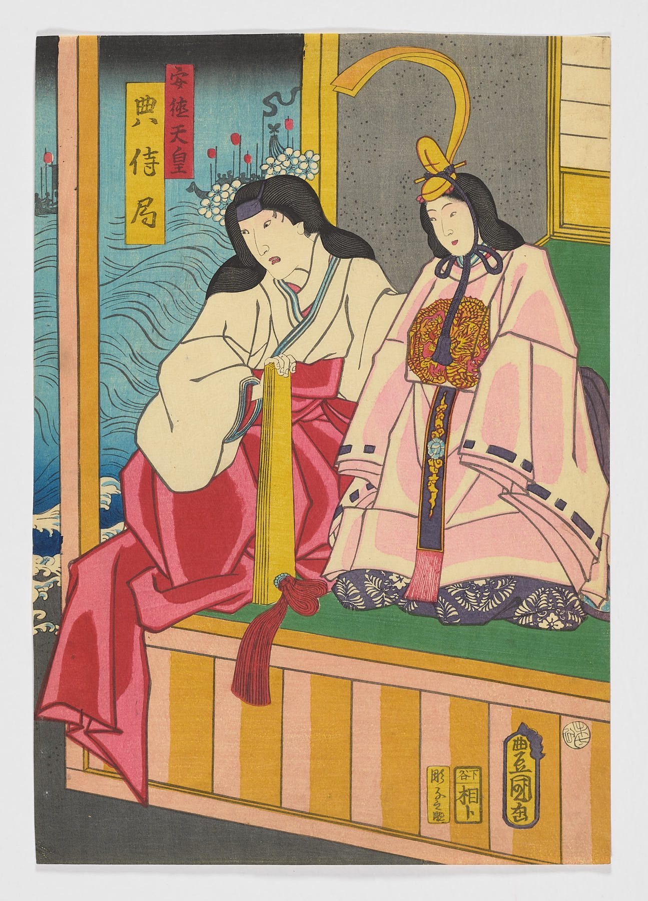 Tenji no Tsubone, Utagawa Kunisada (Toyokuni III)