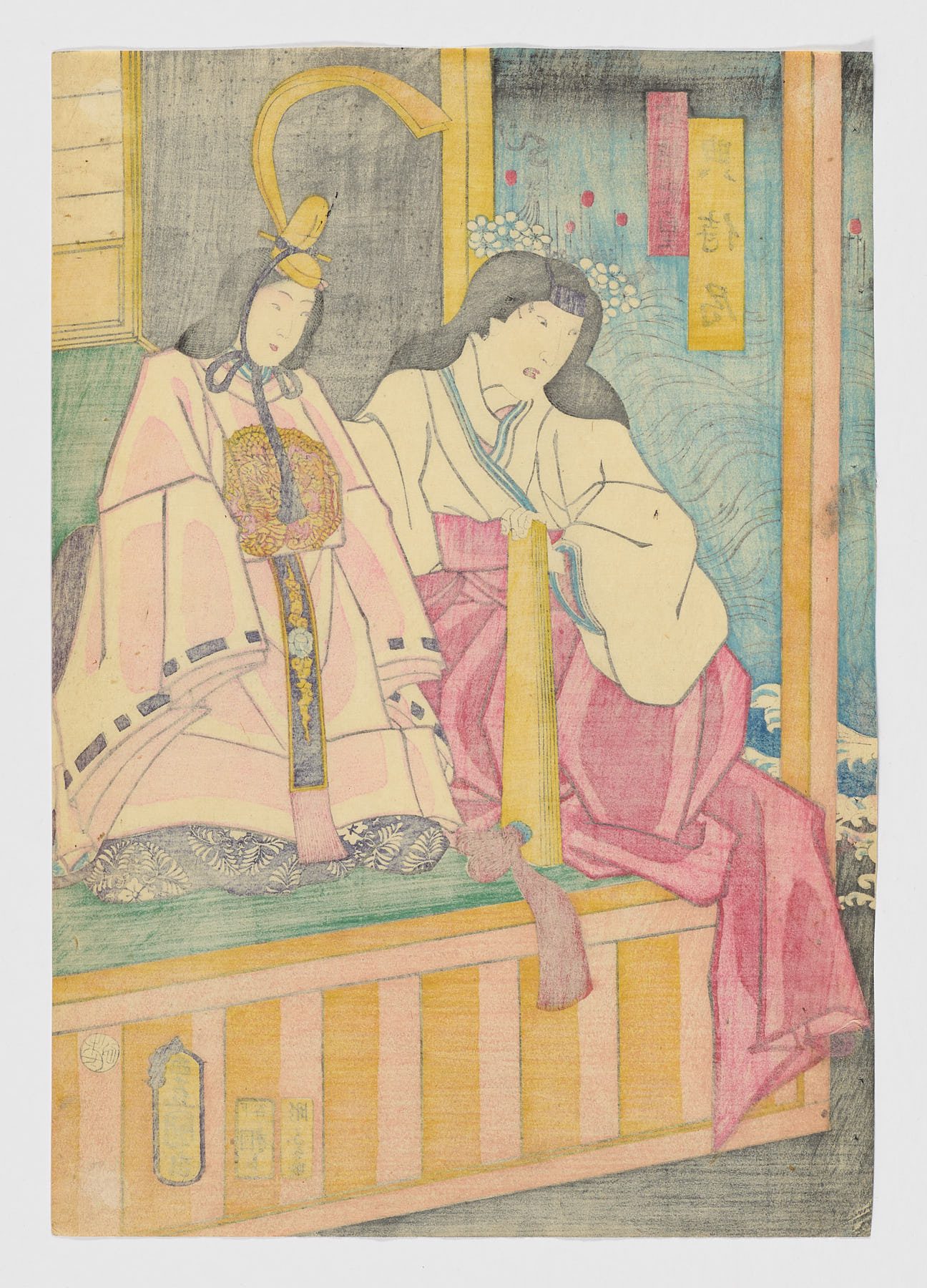 Tenji no Tsubone, Utagawa Kunisada (Toyokuni III)