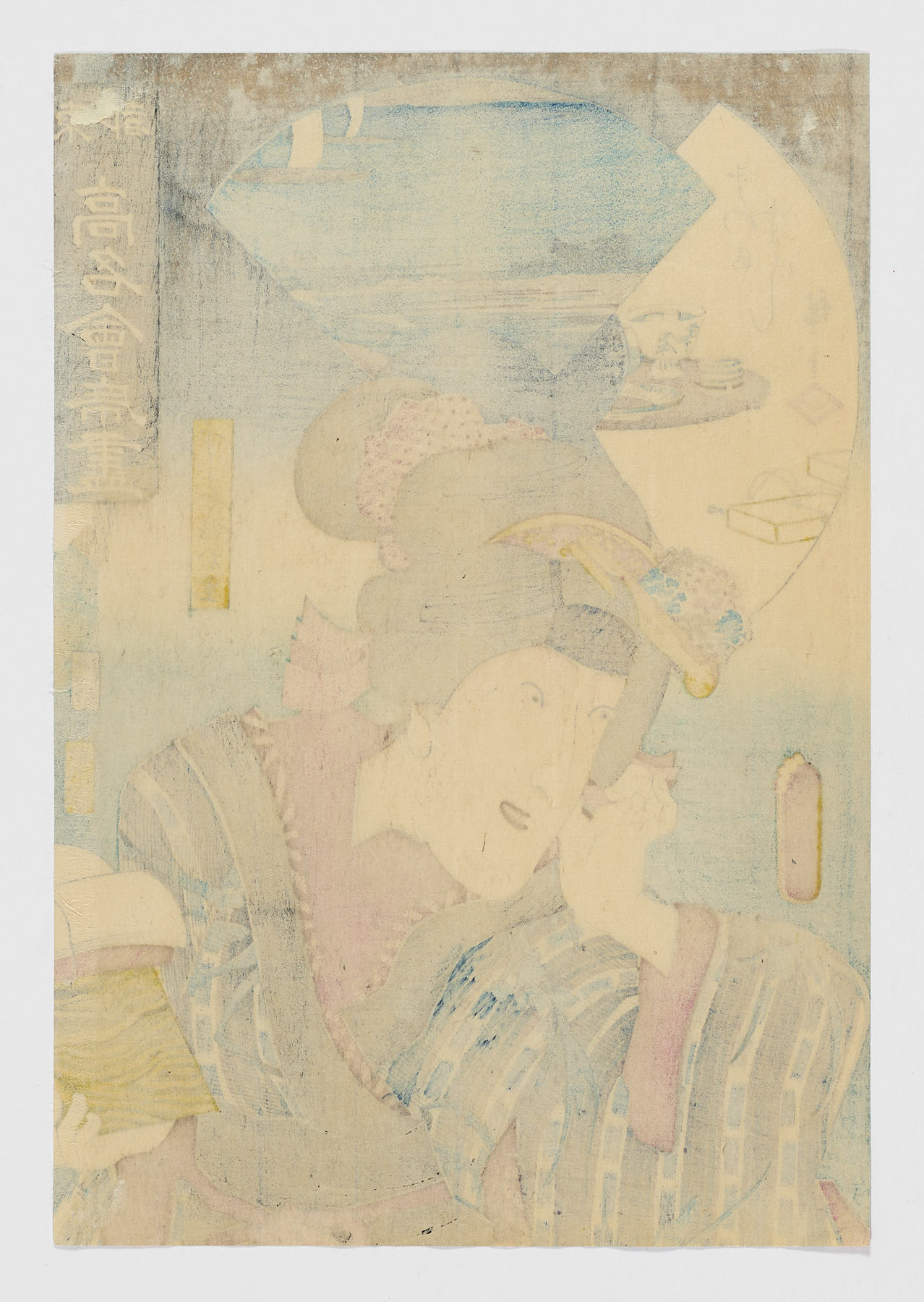 Tōto Komei Kaiseki Zukushi («Restaurantes famosos de la capital oriental»), Utagawa Hiroshige, Utagawa Kunisada (Toyokuni III)