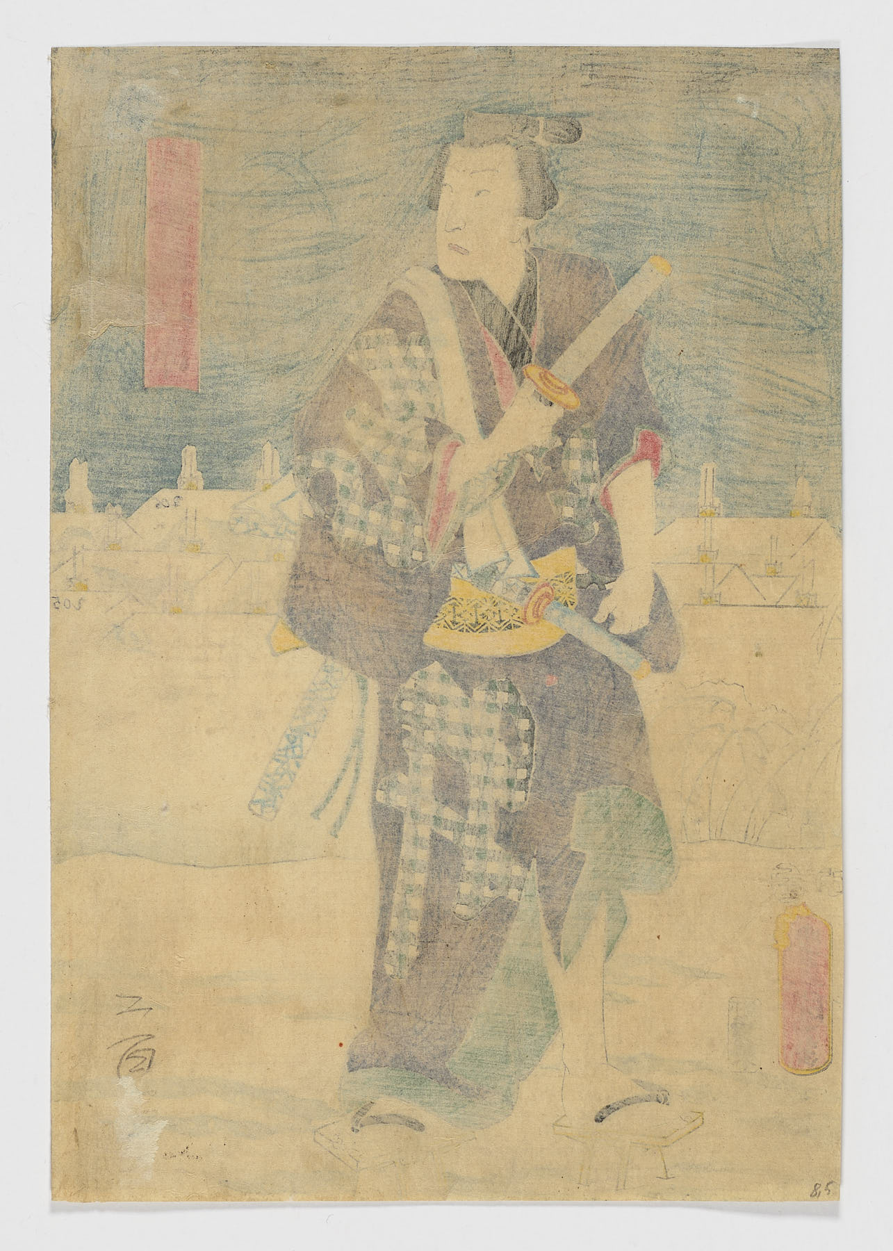 Konpachirō Shirai, Konpachirō Shirai - Imagen 2Konpachirō ShiraiKonpachirō Shirai - Imagen 2Fotografía: © Copyright Archivo Taller del Prado Utagawa Kunisada (Toyokuni III)