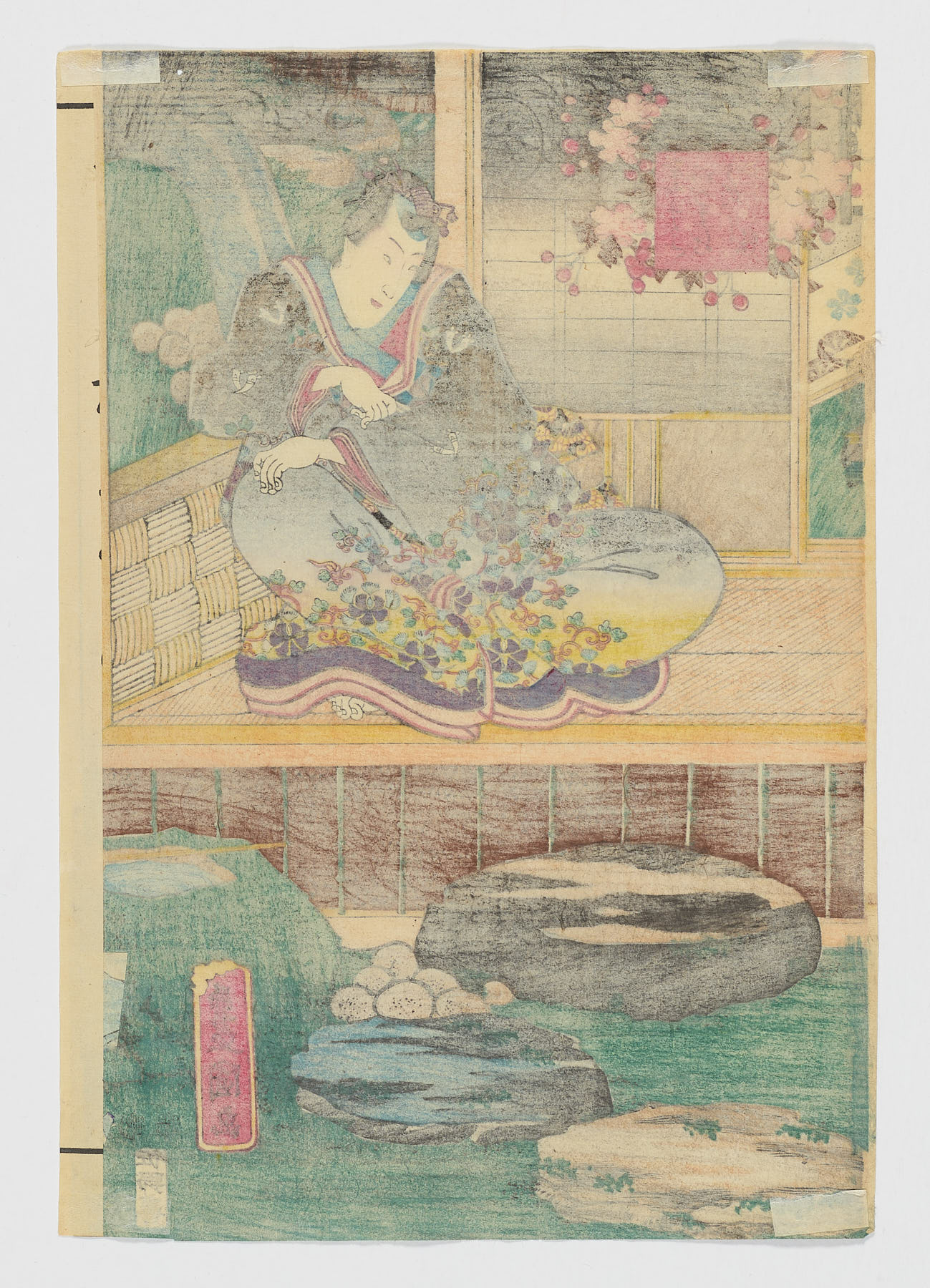 Príncipe Genji, Utagawa Kunisada (Toyokuni III)