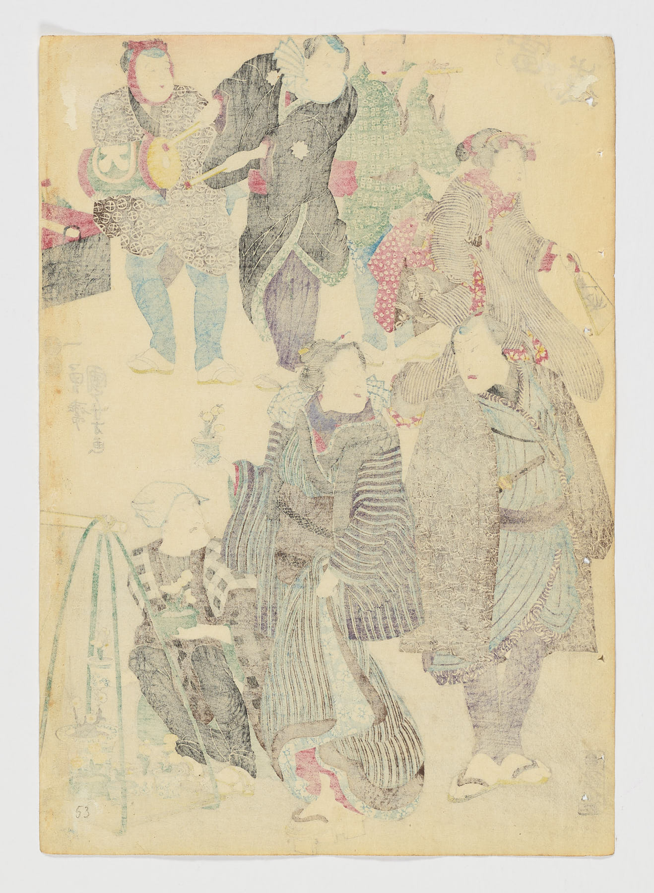 Tôsei haru ôrai, Utagawa Kuniyoshi