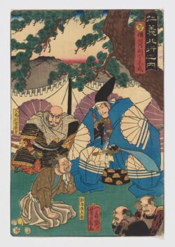 Jingi hachigyo no uchi, Kusunoki Masashige, Utagawa Yoshikazu