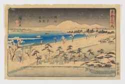 Sumidagawa hakkei, Mimeguri bosetsu, tôto meisho no uchi, Utagawa Hiroshige