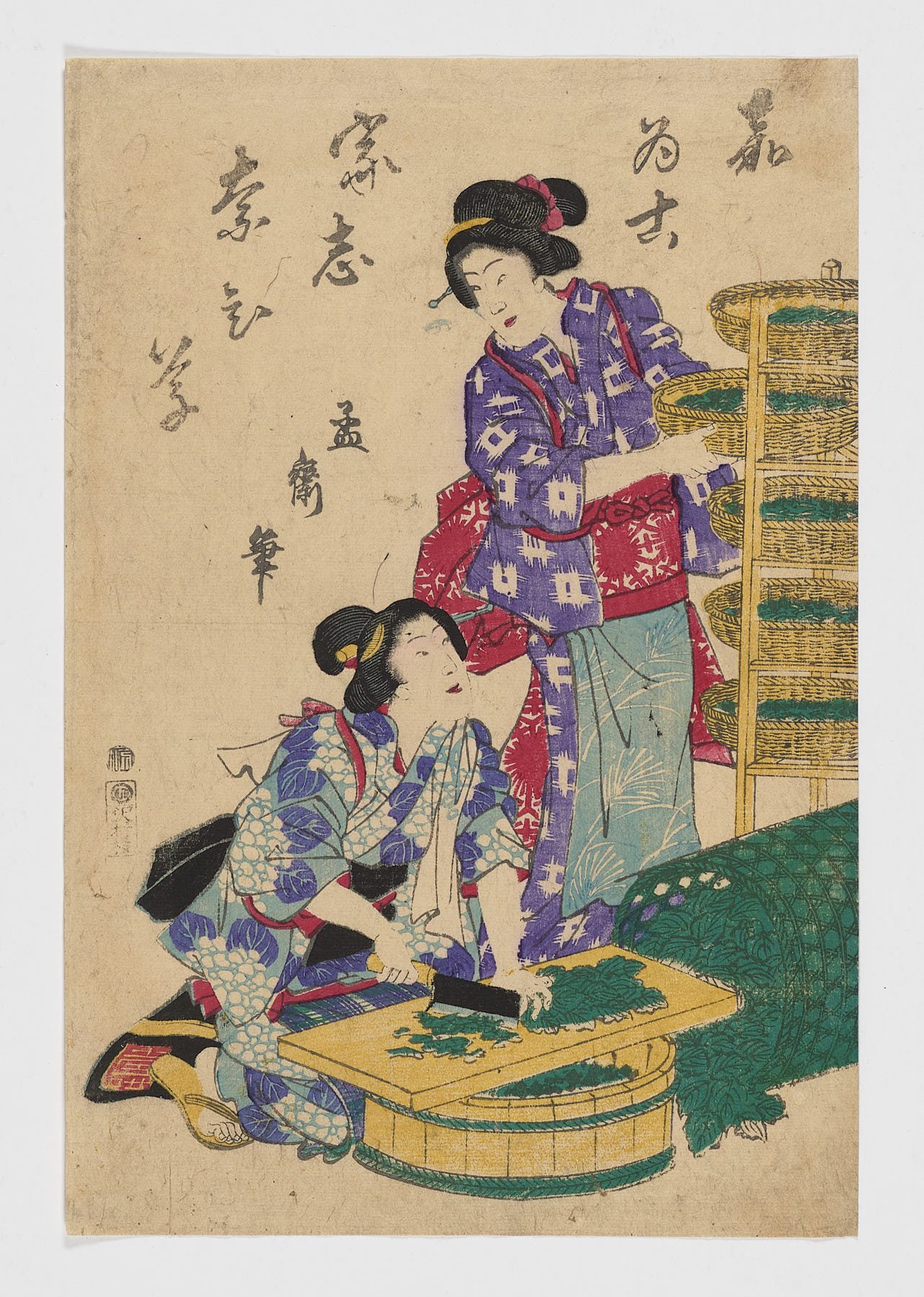 Hatsu-uma, Escuela Utagawa (歌川派)