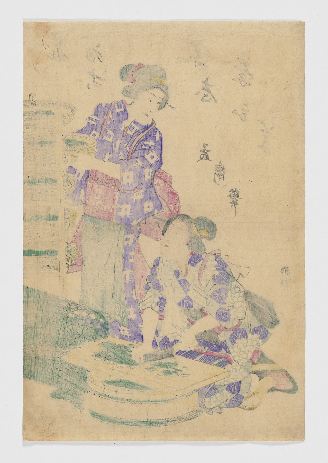 Hatsu-uma, Escuela Utagawa (歌川派)