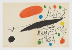 Sin título (Miró. Obra inédita recent), 1964, Joan Miró