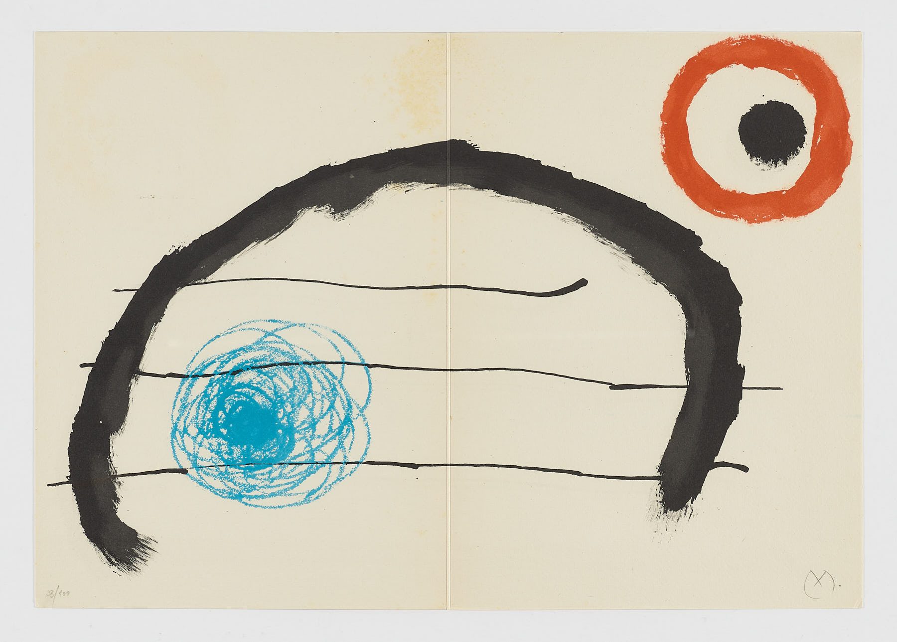 Sin título (Miró. Obra inédita recent), 1964, Joan Miró