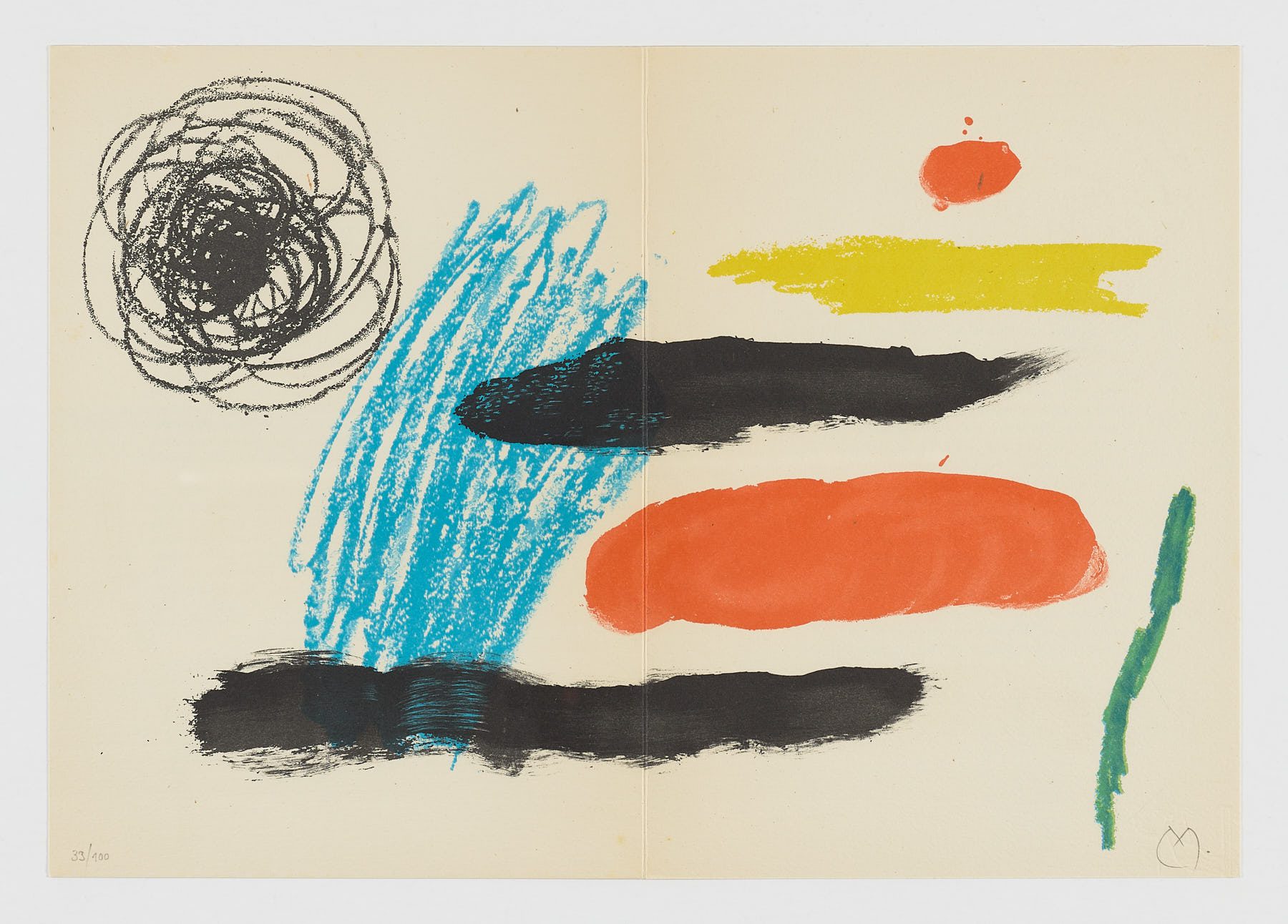 Sin título (Miró. Obra inédita recent), 1964, Joan Miró