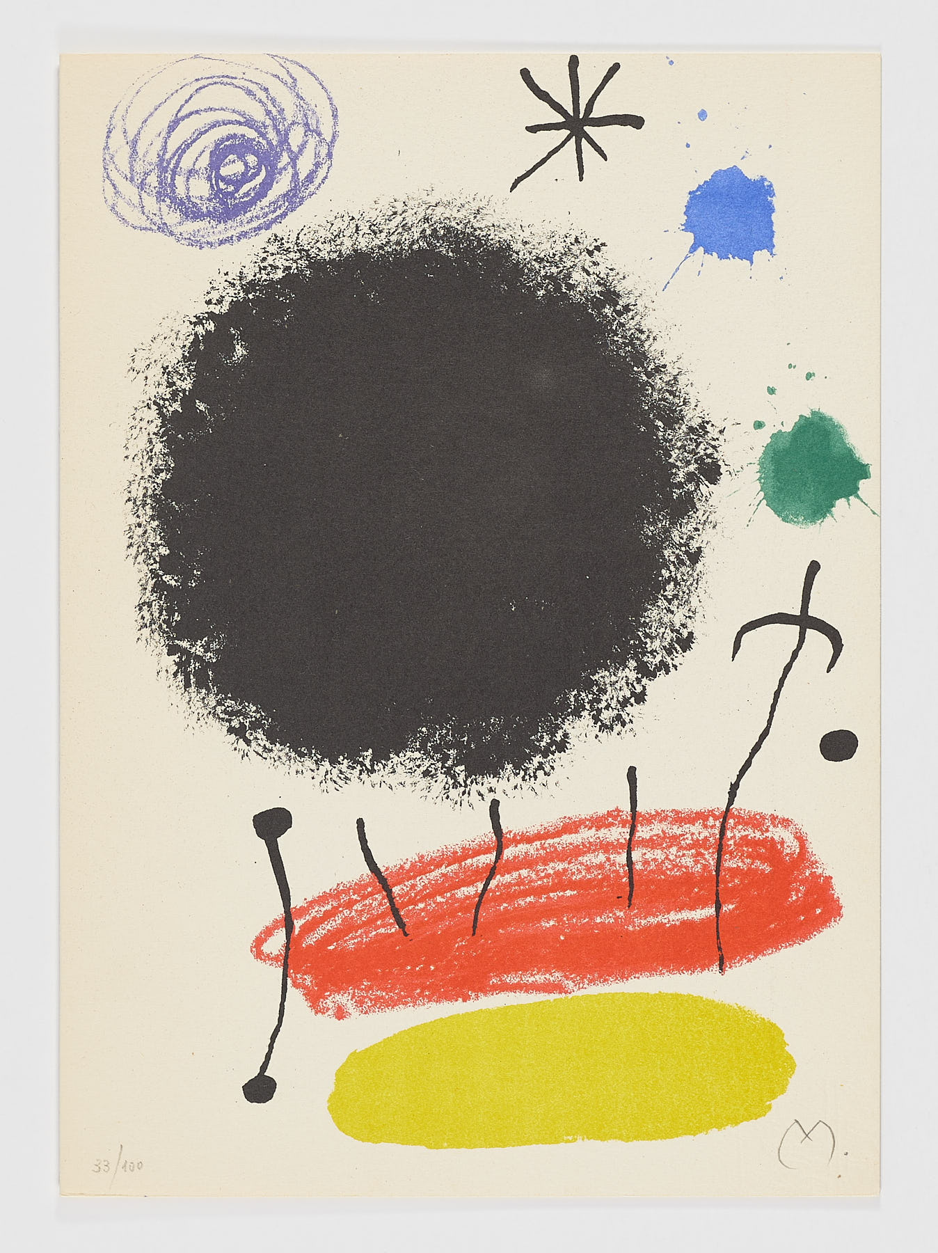 Sin título (Miró. Obra inédita recent), 1964, Joan Miró
