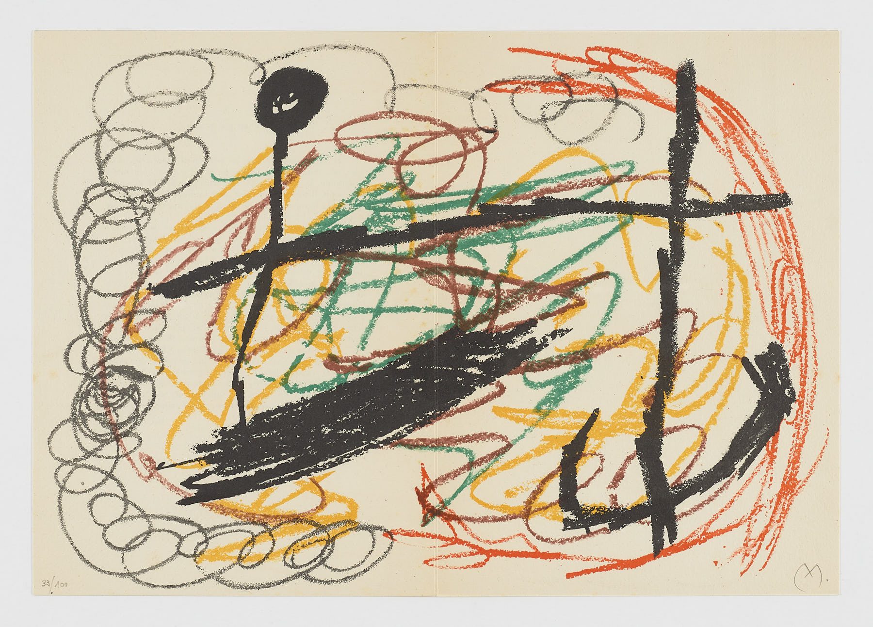 Sin título (Miró. Obra inédita recent), 1964, Joan Miró
