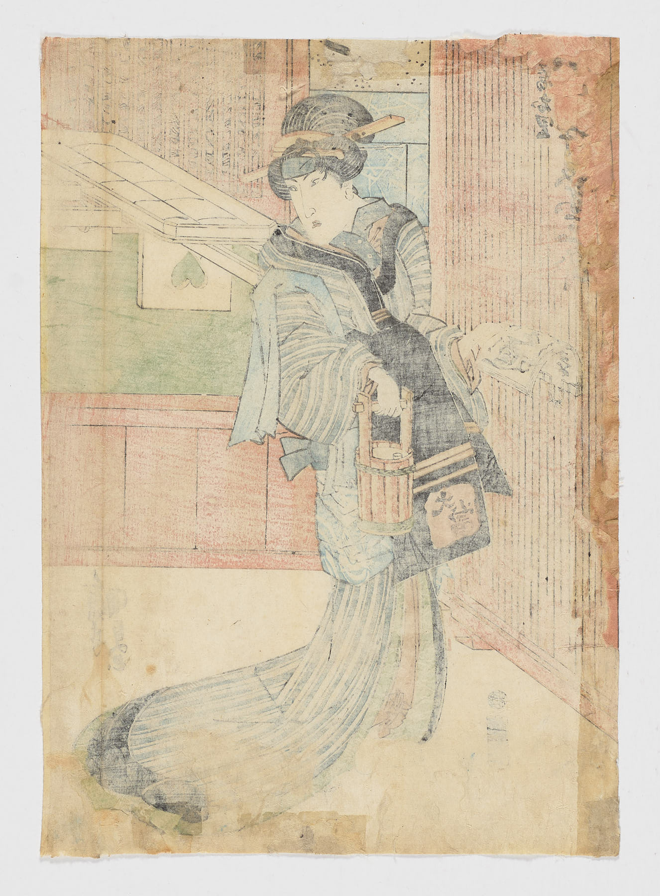 Onnagata, Shunkōsai Hokushū (春好斎 北洲) (Shunkō IV)
