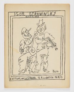 RAGTIME, Igor Strawinsky, Pablo Picasso