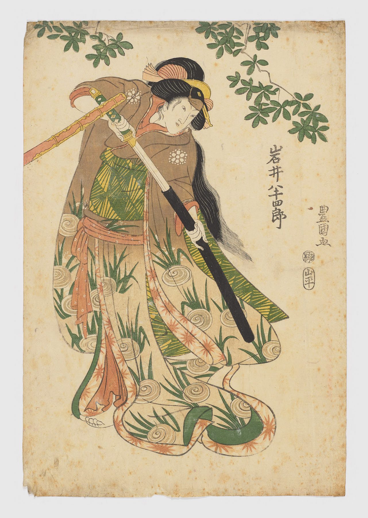 Hanshiro Iwai, Utagawa Toyokuni