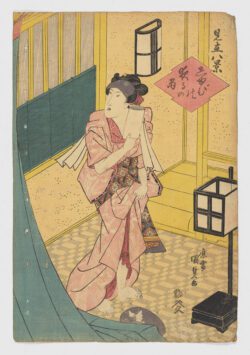 Las ocho vistas de Jianli, Utagawa Kunisada (Toyokuni III)