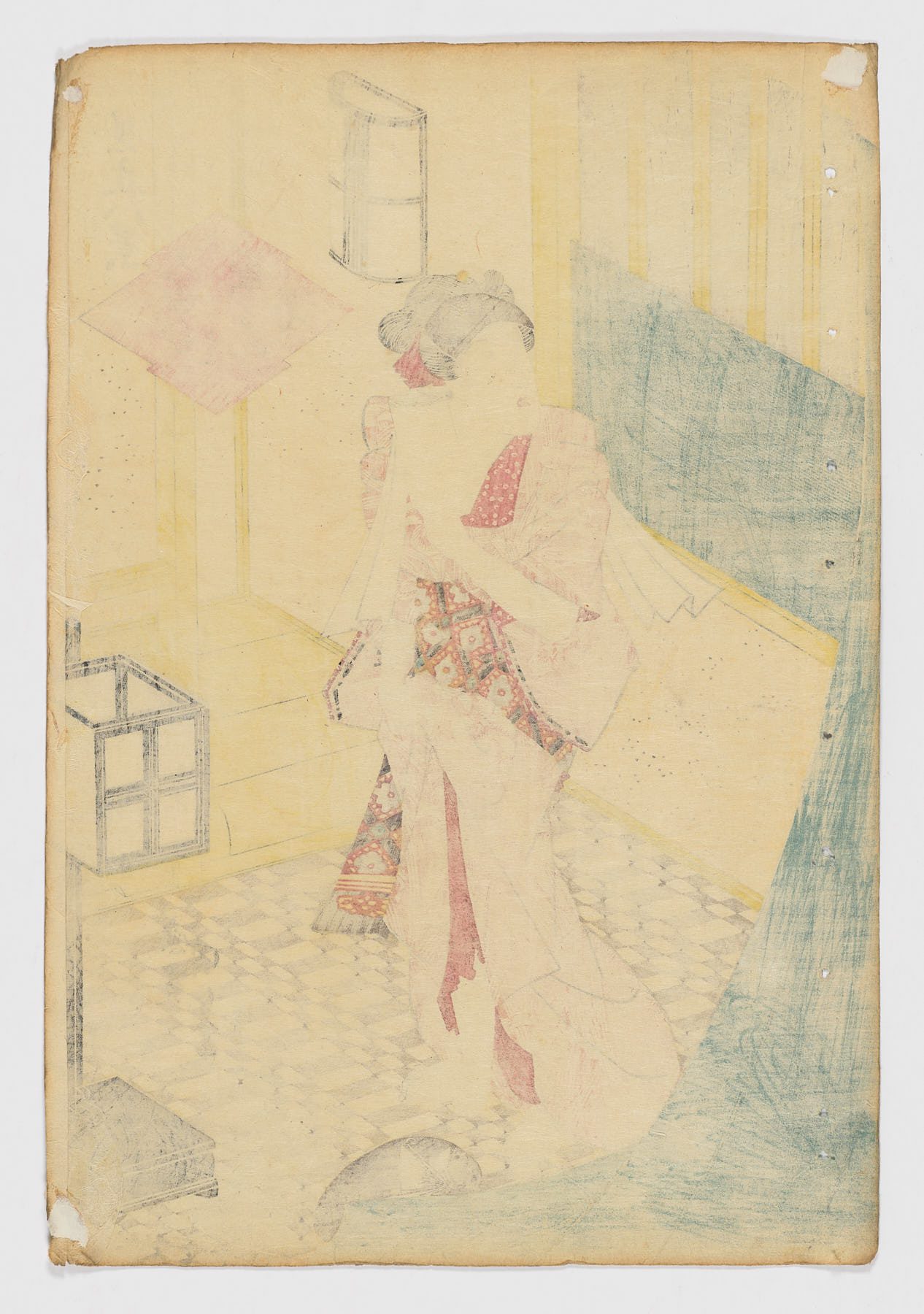 Las ocho vistas de Jianli, Utagawa Kunisada (Toyokuni III)