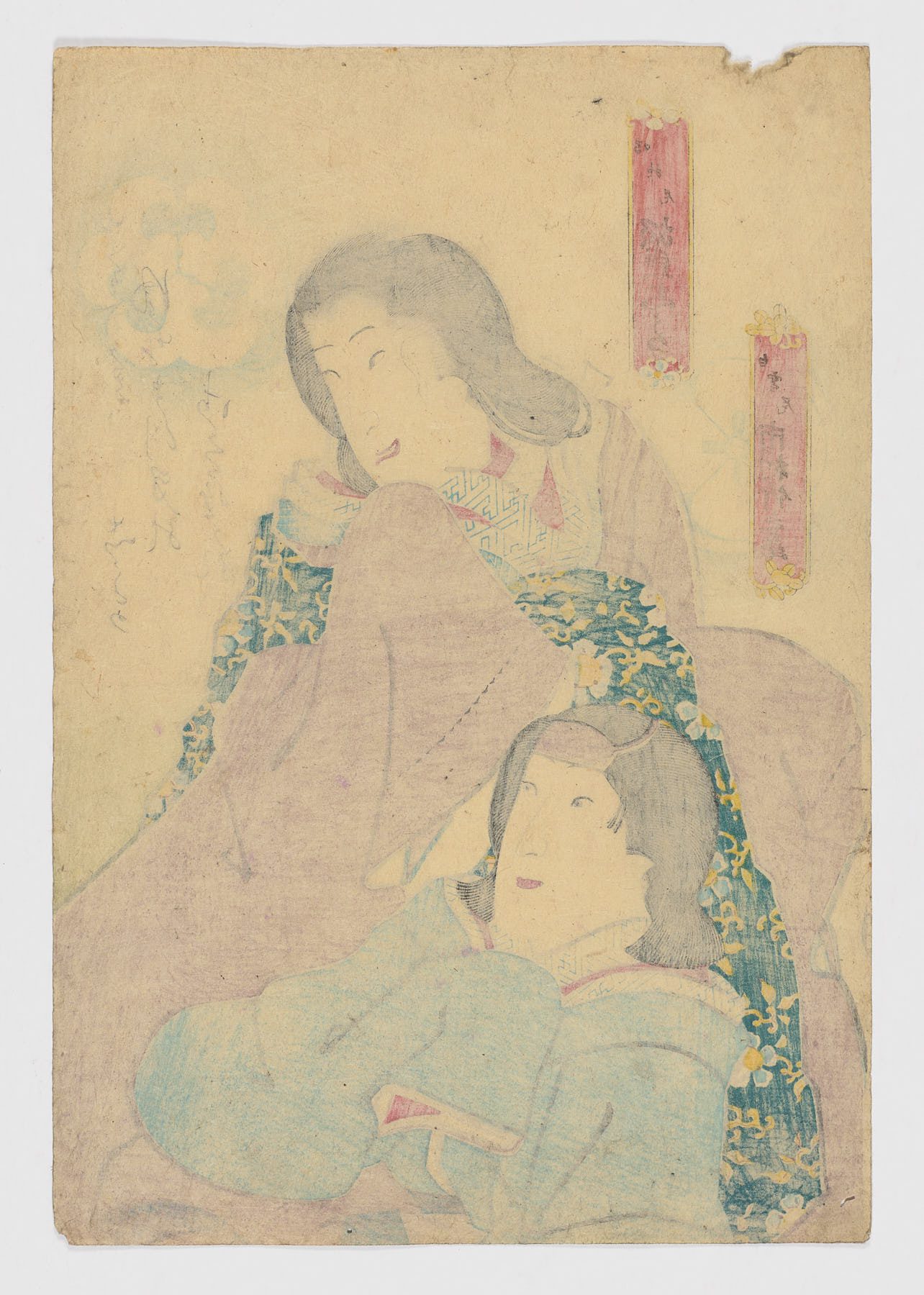 Las monjas Narukami y Shirayuki, Utagawa Kunisada (Toyokuni III)