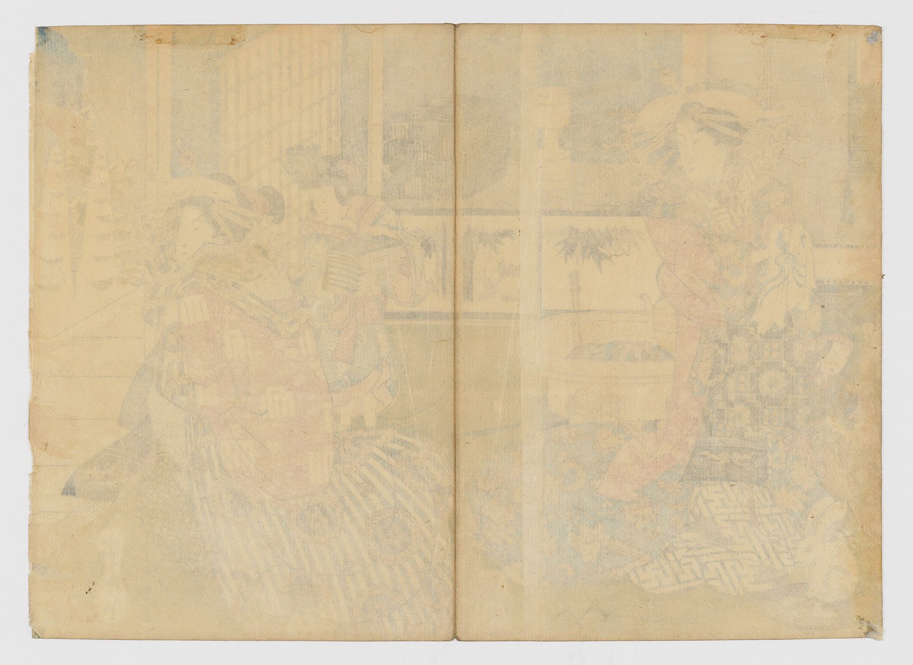 Seirô bijin yukimi kôkei: Ôyodo of the Kado-Ebiya, Utagawa Sadahide
