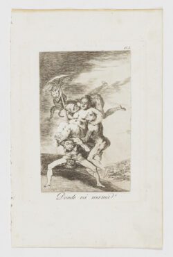 Donde vá mamá?, Francisco de Goya