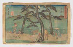 Akasaka (Tōkaidō gojūsan tsugi no uchi), Utagawa Hiroshige