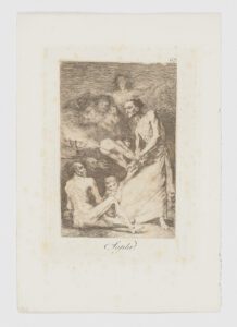 Sopla, Francisco de Goya