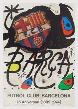 Barça 75 Aniversari, 1899-1974, Joan Miró